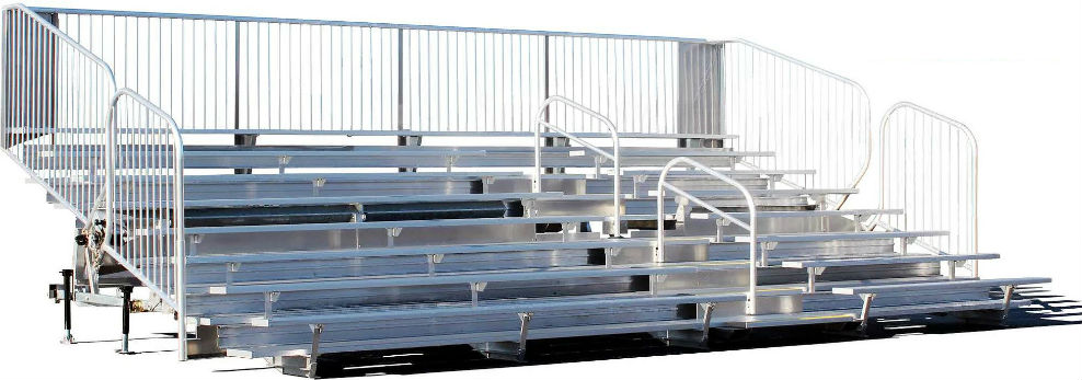 Timberfell 7-row mobile bleacher